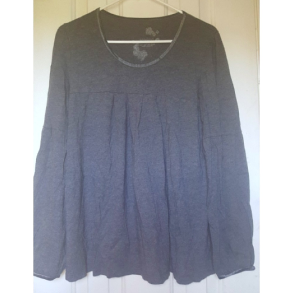 Billowing Grey Tee